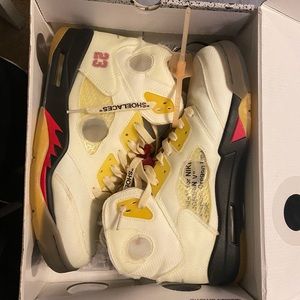 Off-White Jordan 5 "Sail"